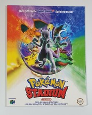 Lösungsbuch POKÉMON STADIUM 1 Nintendo 64 NEU Spieleberater N64 Classic