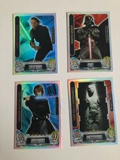 Star Wars Force Attax Movie Card Serie 2 LE1 +LE2+LE4+LE6