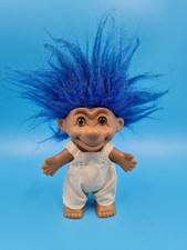 Vintage Troll Puppe Blaue