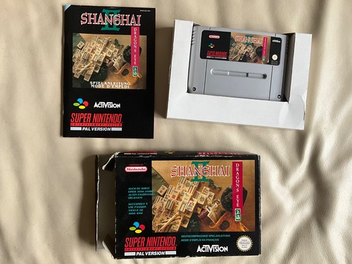 Snes super nintendo shanghai - super,