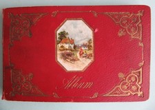 altes Poesiealbum Jugendstil