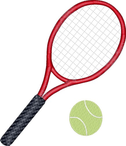 Stickdatei embroidery tennis - stickdatei/embroidery,