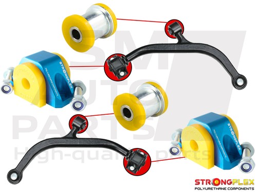 Silent querlenkerblock - 4x,