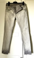 Jeans, Größe 38, silbergrauer Farbverlauf 