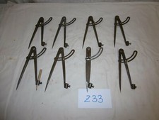 1x Zirkel Stahlzirkel Anreißzirkel Sattler Ø250mm  x Bundeswehr bw (Z33)