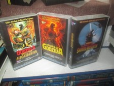 VHS - 3 x Godzilla - Return of