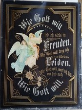 Sakrales antikes Glasbild