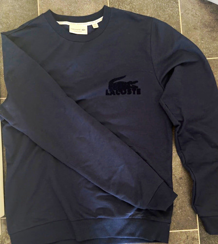Lacoste herren pullover blau - pullover,