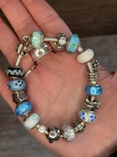 925 Sterling Silber Love Links