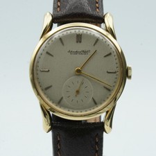 IWC YACHT CLUB  HANDAUFZUG HERREN UHR 35MM VINTAGE ARMBANDUHR 18K 750 GOLD