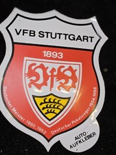 VFB STUTTGART Fußball Aufkleber Rarität Aus Den 80ern Bundesliga 12cm x 10cm