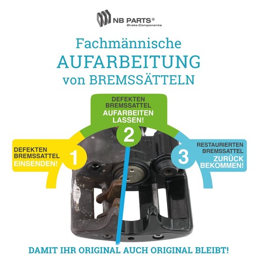 Aufarbeitung handbremssattel - aufarbeitung,