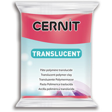Cernit 6x Translucent 56g, Rubinrot - Rubinrot| CE0920056474C