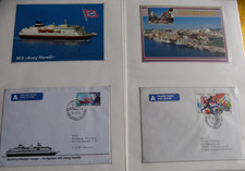 17 Belege AK Schiffspost