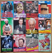 24x Titanic 2005 - 2010 Satiremagazin endgültig Jahrgang komplett Zeitschrift