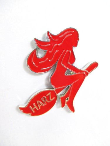 Harz hexe metall magnet - harz,