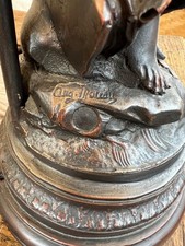 TISCHLAMPE / SKULPTUR / AUG MOREAU