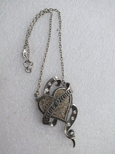 Alchemy Gothic The Secret - Herz Pectus Oculte - Anhänger mit Halskette - MG 51