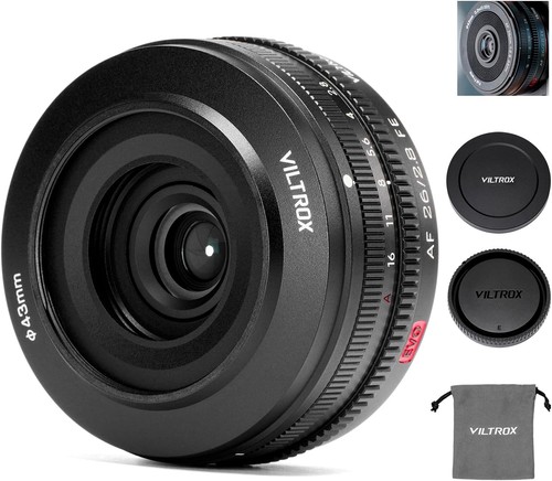 Viltrox 26mm 8 evo - f2.8,