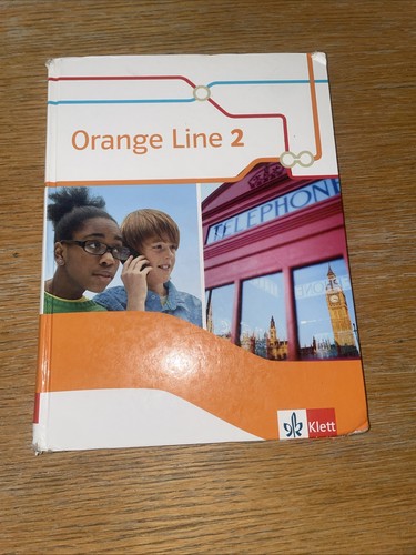 Orange line schulbuch - orange, schulbuch.