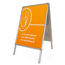 Din a1 alu kundenstopper - **,