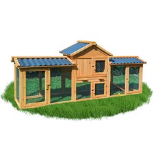 NYVI Hasenstall mit PVC Dach