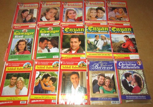 Dünne romanhefte - 15,