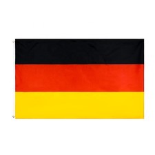 Deutschland Fahne ca. 150x90 cm mit 2 Metall Ösen Hissflagge deutsche Flagge