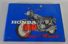 Owner´s Manual / Handbook / Betriebsanleitung Honda CB 500 Four Stand 06/1971