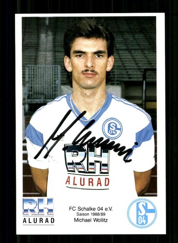 Michael wollitz autogrammkarte - michael,