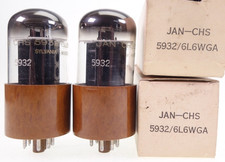 2x 5932 = 6L6WGA = 6L6 pair