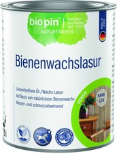 Biopin Bienenwachslasur farblos / weiss 2,5 L lösemittelfrei