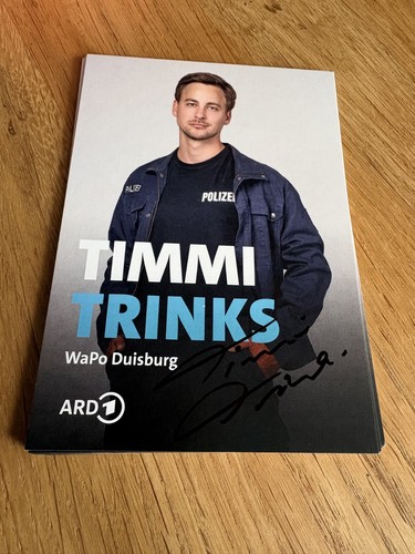 Ard autogrammkarte wapo - ard,