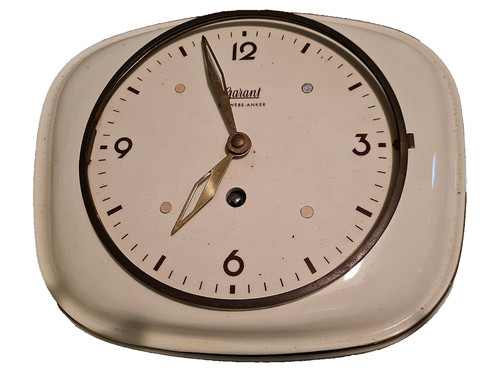 Retro uhr porzellan wanduhr - uhr,