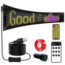 Flexibler Led Anzeigetafel Led Anzeige Programmierbar mit Bluetooth für Auto ﻿