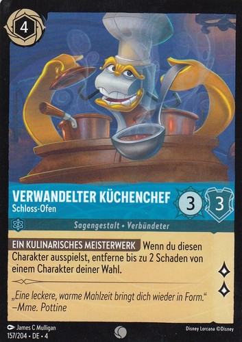 Verwandelter küchenchef - verwandelter,