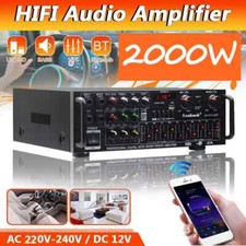 2000W Verstärker Stereo Amplifier HIFI Digital Bluetooth FM USB SD 2-Kanal NEU