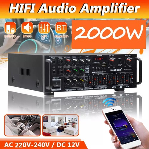 2000w verstärker stereo - verstärker,