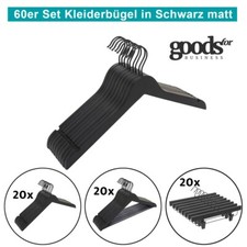 Kleiderbügel Holz, Set mit