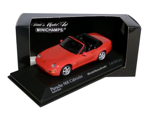 Porsche 968 cabrio - in, rot
