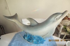 Original Heico Delfin Delphin Flipper Lampe Leuchte Tischleuchte guter Zustand