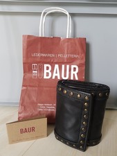 BAUR Leder Geldbörse schwarz
