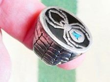 Herren unisex Ring Biker