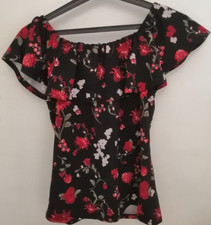 hübsches Oberteil mit Blumenmuster von mister*lady, Größe M