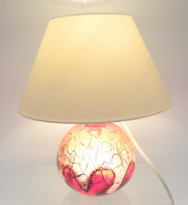 Tischleuchte WMF Ikora Glas Design Karl Wiedmann 1930er sehr schön