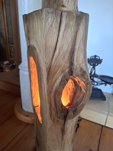 Altholz lampe stehlampe - altholz,