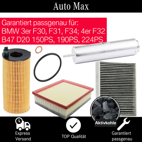 Filterset inspektionspaket bmw - filterset,