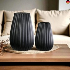 GILDE Deko Vasen Set 2-teilig