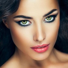 Natürlich Grüne Farbige