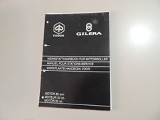 50 ccm MOTOR Luft- Wasser gekühlt Werkstatthandbuch Gilera Piaggio 02.1997